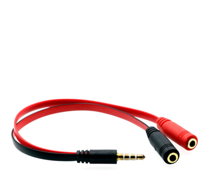 Kabel i złączka MOZOS ASM-1 adapter minijack 3.5mm